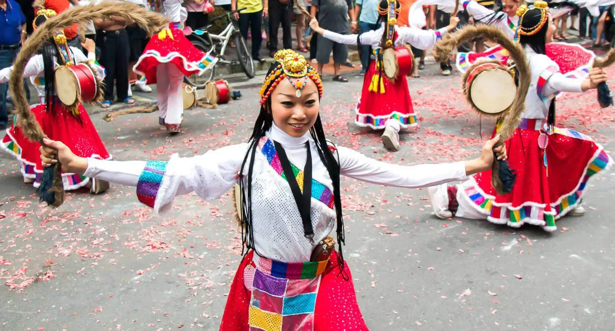 Festival Tujuh Belasan Taiwan yang Meriah