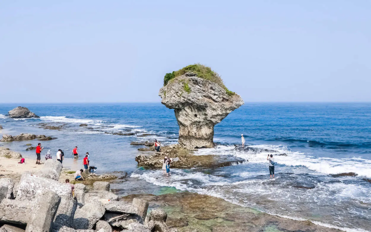 Keindahan Alam Pulau Xiao Liuqiu, Taiwan